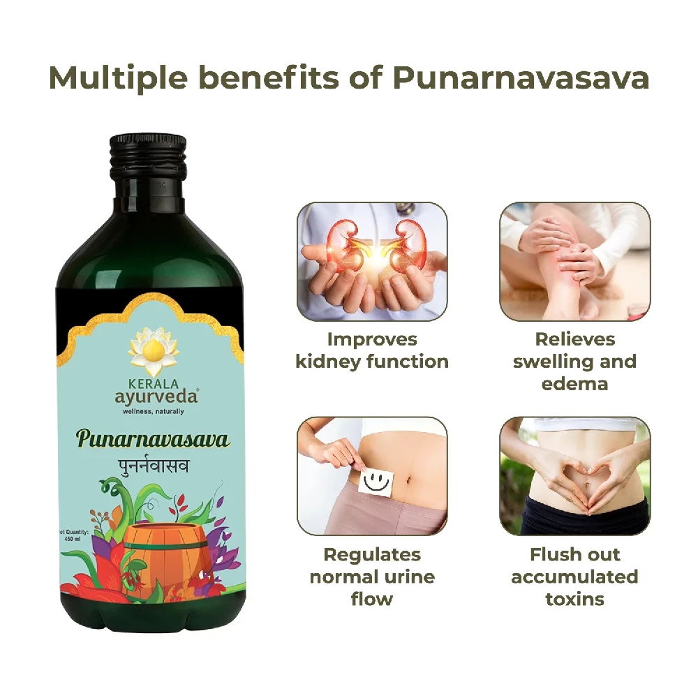 Kerala Ayurveda Punarnavasavam, 450 ml-4.webp